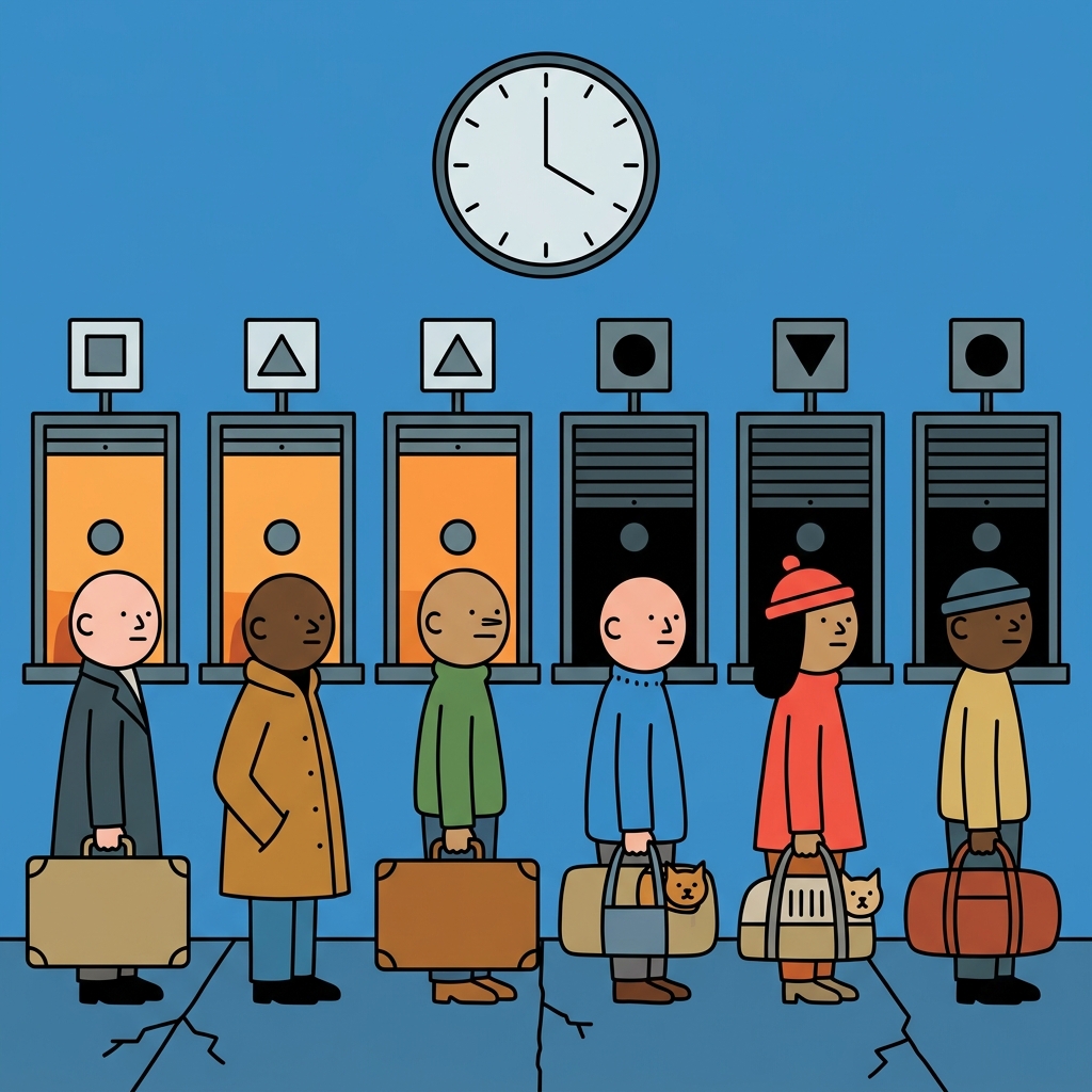 Ilustración de la noticia: Departamento de Estado suspende entrevistas de visas de inmigrante en el mundo
